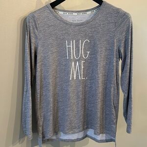 Rae Dunn long sleeve super soft sleep top